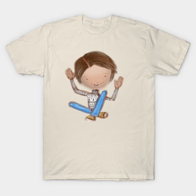 Cute Boy T-Shirt by cheriedirksen